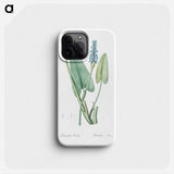 Pickerelweed illustration - Pierre Joseph Redouté Phone Case.