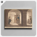 アートパネル-The Rake's-Progress at the University - No. 1 - "Ah me! what perils doth that Youth encounter, who dares within the Fellow's Bog to enter."
 - イェール大学アートギャラリー Canvas.