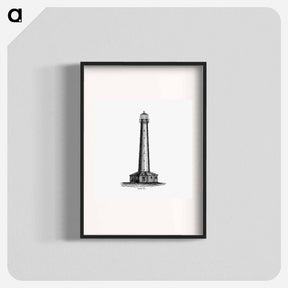 アートポスター-Lobos Cay from Circular Relating to Lighthouses, Lightships, Buoys, and Beacons
 - 大英図書館 Poster.