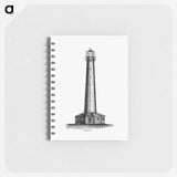 アートメモ帳-Lobos Cay from Circular Relating to Lighthouses, Lightships, Buoys, and Beacons
 - 大英図書館 Memo.