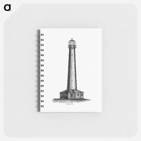 アートメモ帳-Lobos Cay from Circular Relating to Lighthouses, Lightships, Buoys, and Beacons
 - 大英図書館 Memo.