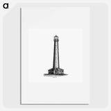 アートポスター-Lobos Cay from Circular Relating to Lighthouses, Lightships, Buoys, and Beacons
 - 大英図書館 Poster.