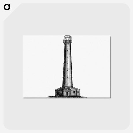 アートポストカード-Lobos Cay from Circular Relating to Lighthouses, Lightships, Buoys, and Beacons
 - 大英図書館 Postcard.