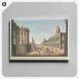 アートパネル-Rome in it's Original Splendor
 - イェール大学アートギャラリー Canvas.