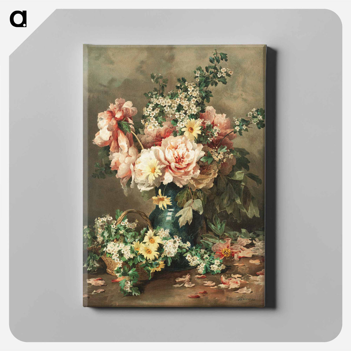 アートパネル-Floral
 - ボストン公共図書館 Canvas.