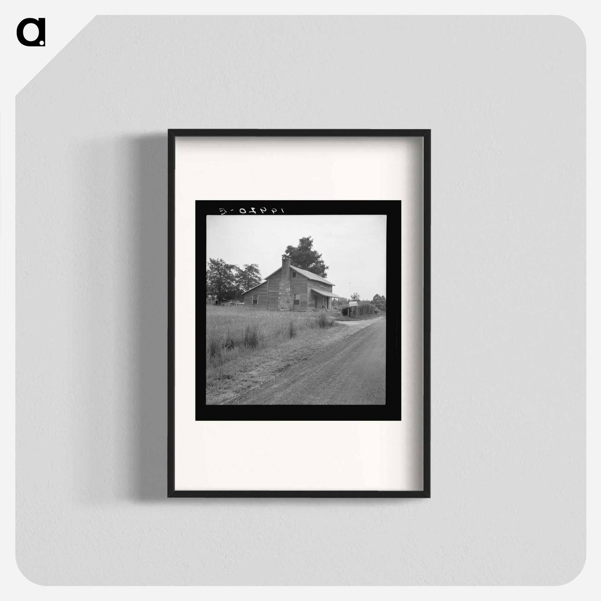 Tobacco sharecropper's house - Dorothea Lange Poster.