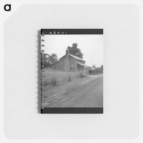 アートメモ帳-Tobacco sharecropper's house - ドロテア ラング Memo.
