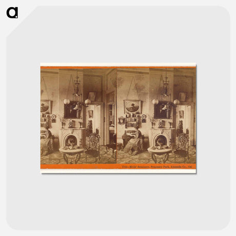 アートポストカード-Mills' Seminary, Seminary Park
 - エドワード マイブリッジ Postcard.