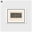 アートポストカード-Running Fallow Deer
 - エドワード マイブリッジ Postcard.