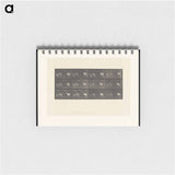 アートメモ帳-Running Fallow Deer
 - エドワード マイブリッジ Memo.