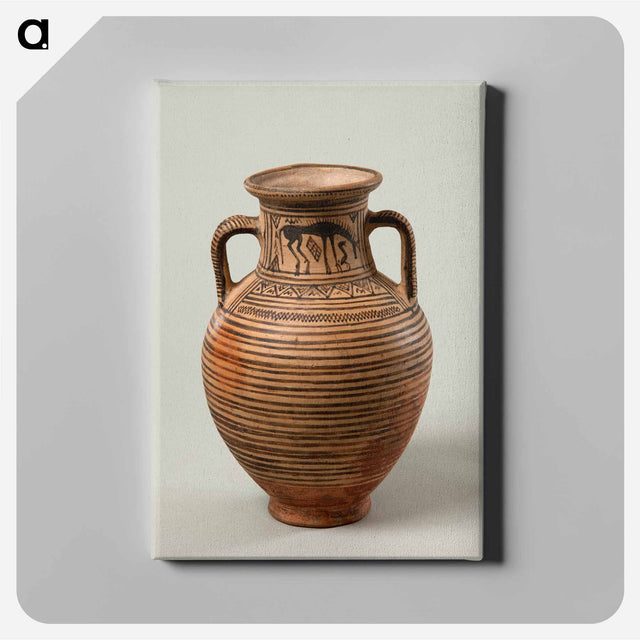 アートパネル-Geometric Amphora
 - バーンズ・コレクション Canvas.