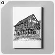 アートパネル-Ledbury Market House, An Episode Of The Wars Of The Roses
 - 大英図書館 Canvas.