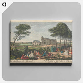 アートパネル-A Prospect of the Palace of Chantilli
 - イェール大学アートギャラリー Canvas.