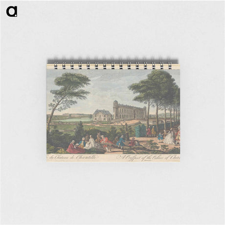 アートメモ帳-A Prospect of the Palace of Chantilli
 - イェール大学アートギャラリー Memo.