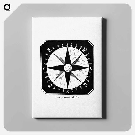 アートパネル-Compass from Man, Fifth Edition
 - 大英図書館 Canvas.