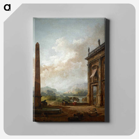 アートパネル-The Obelisk
 - セントルイス美術館 Canvas.