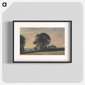 アートポスター-Landscape with Trees
 - イェール大学アートギャラリー Poster.