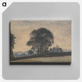 アートパネル-Landscape with Trees
 - イェール大学アートギャラリー Canvas.