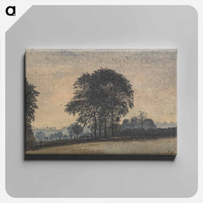 アートパネル-Landscape with Trees
 - イェール大学アートギャラリー Canvas.