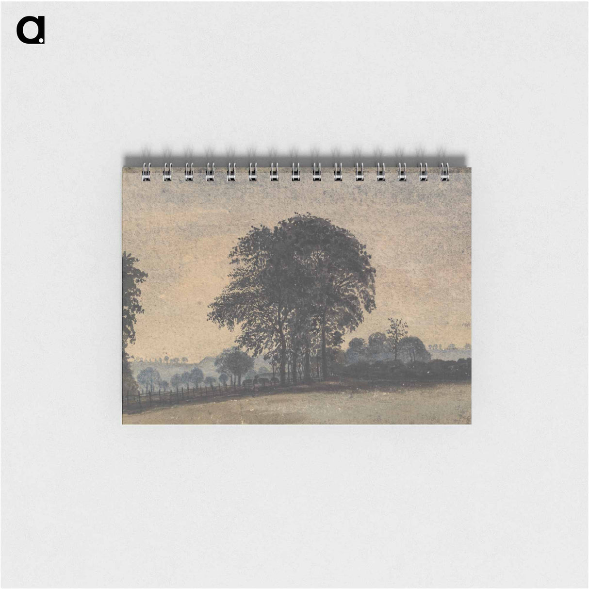 アートメモ帳-Landscape with Trees
 - イェール大学アートギャラリー Memo.