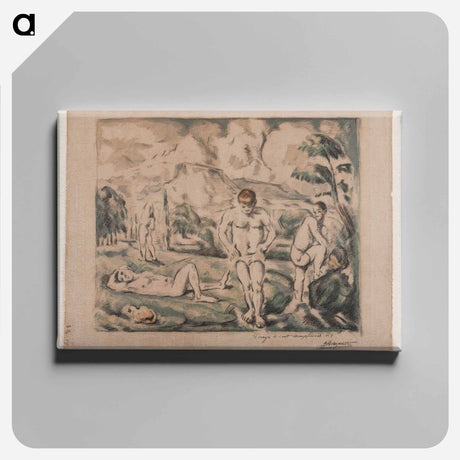アートパネル-The Large Bathers
 - バーンズ・コレクション Canvas.