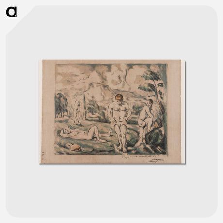 アートポストカード-The Large Bathers
 - バーンズ・コレクション Postcard.