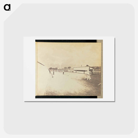 アートポストカード-Studio and Track
 - エドワード マイブリッジ Postcard.