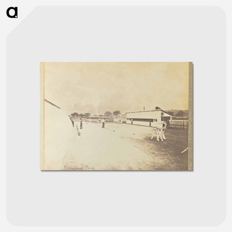 アートポストカード-Studio and Track
 - エドワード マイブリッジ Postcard.