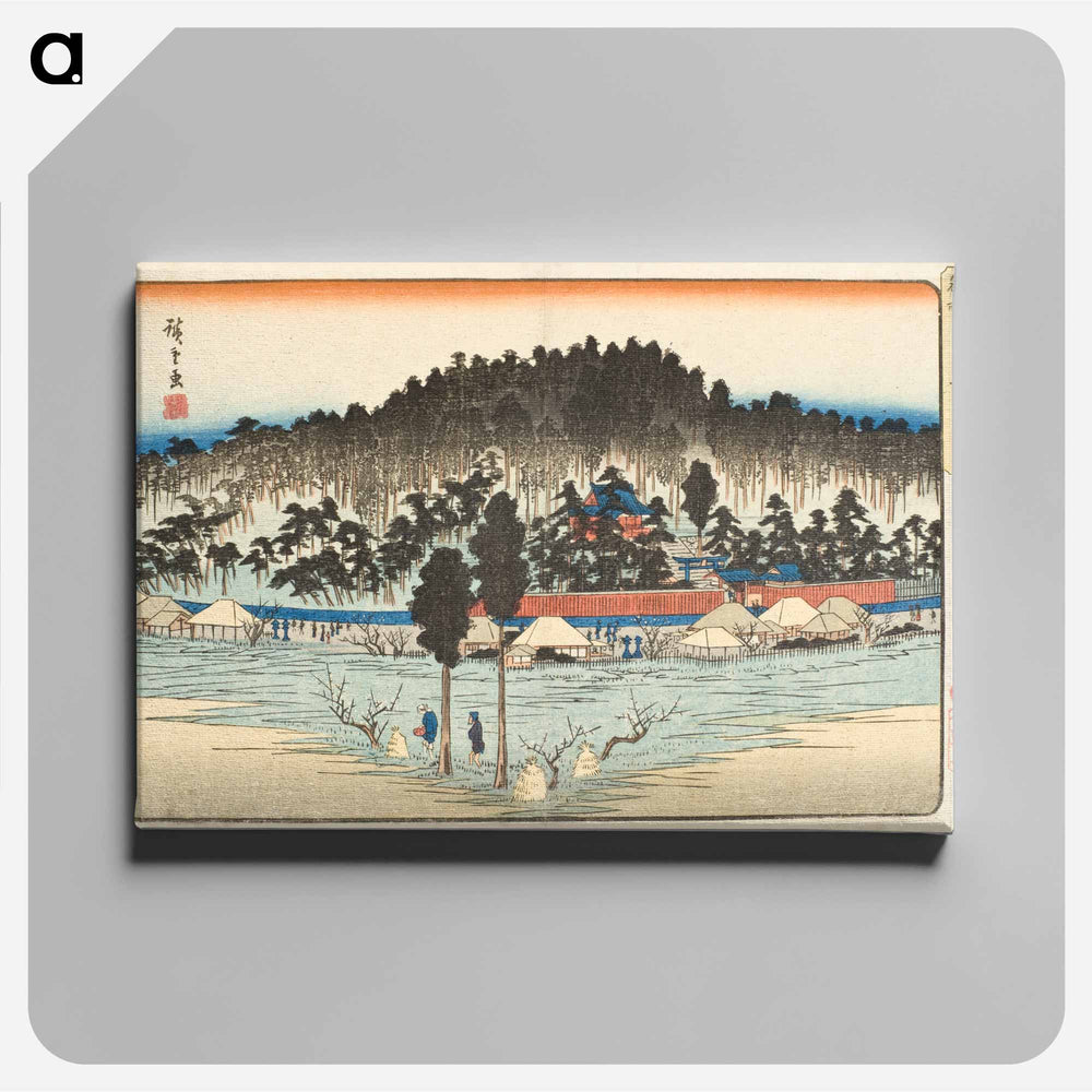 Ōji Inari Shrine
 - 歌川 広重 Canvas.