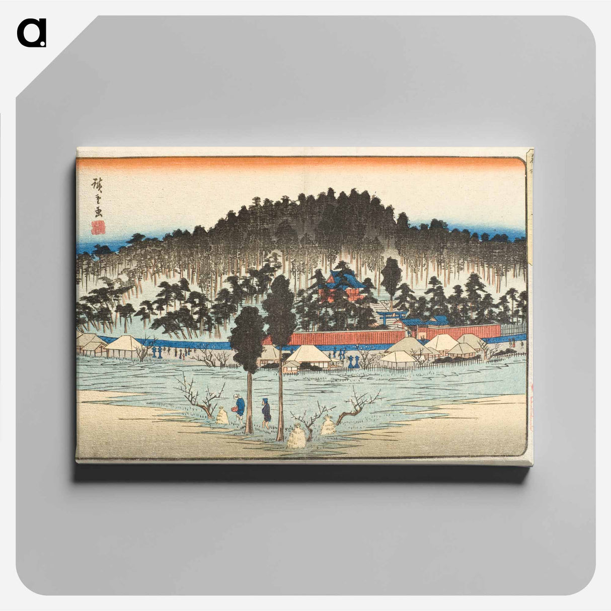 Ōji Inari Shrine
 - 歌川 広重 Canvas.
