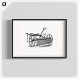 アートポスター-Howard's Patent Lever Horse Rake
 - 大英図書館 Poster.