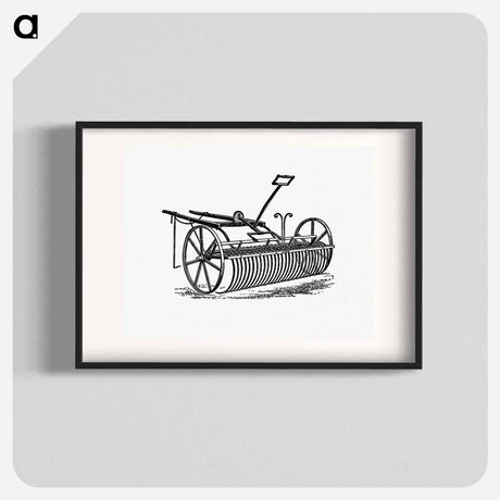 アートポスター-Howard's Patent Lever Horse Rake
 - 大英図書館 Poster.