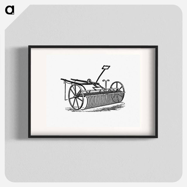 アートポスター-Howard's Patent Lever Horse Rake
 - 大英図書館 Poster.