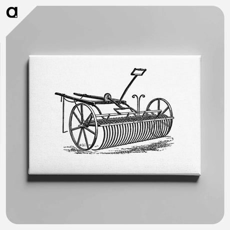 アートパネル-Howard's Patent Lever Horse Rake
 - 大英図書館 Canvas.
