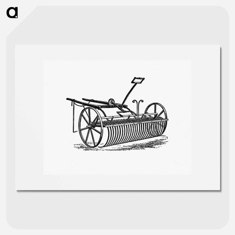 アートポスター-Howard's Patent Lever Horse Rake
 - 大英図書館 Poster.