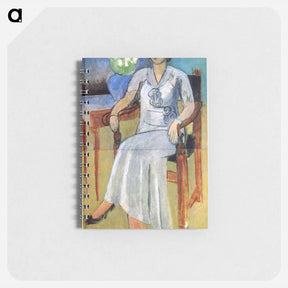 アートメモ帳-Woman with a White Dress - アンリ マティス Memo.