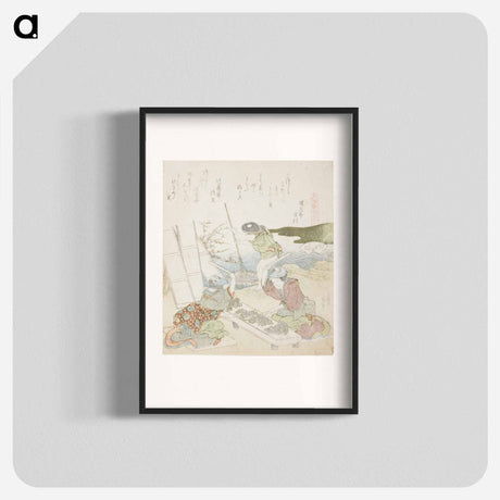アートポスター-Recycling Paper - 葛飾 北斎 Poster.