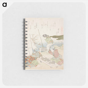 アートメモ帳-Recycling Paper - 葛飾 北斎 Memo.