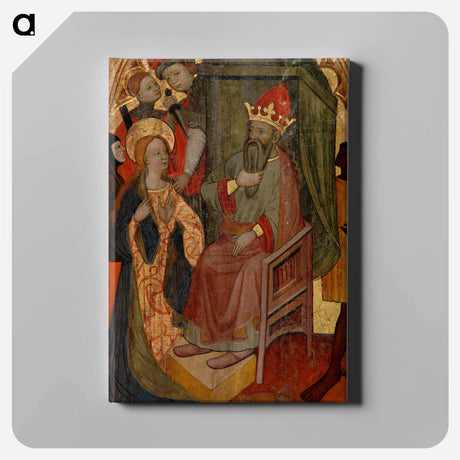 アートパネル-Saint Katherine Before the Emperor
 - バーンズ・コレクション Canvas.