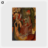 アートポストカード-Saint Katherine Before the Emperor
 - バーンズ・コレクション Postcard.