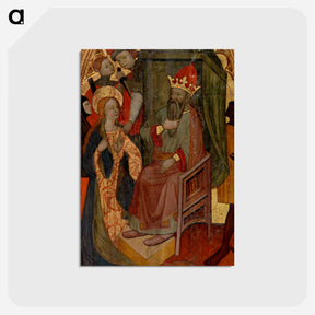 アートポストカード-Saint Katherine Before the Emperor
 - バーンズ・コレクション Postcard.