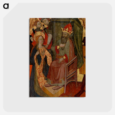 アートポストカード-Saint Katherine Before the Emperor
 - バーンズ・コレクション Postcard.