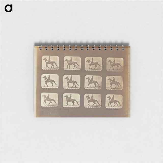 アートメモ帳-Walking - Changing to Trotting
 - エドワード マイブリッジ Memo.