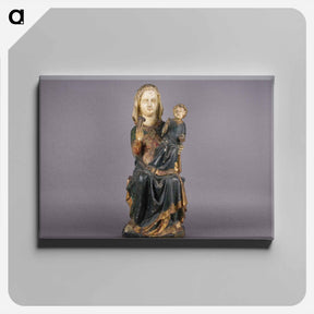 アートパネル-Seated Madonna
 - セントルイス美術館 Canvas.