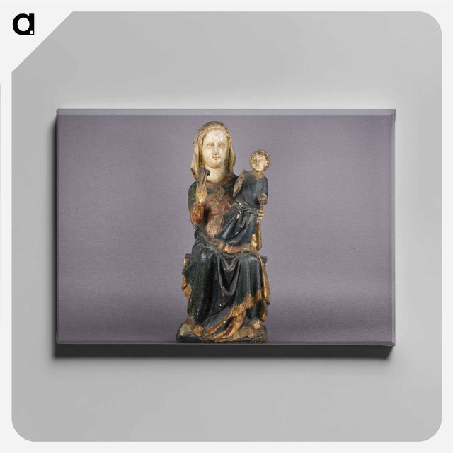 アートパネル-Seated Madonna
 - セントルイス美術館 Canvas.