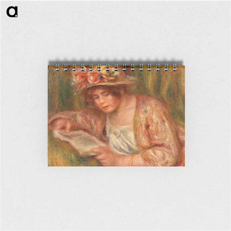 アートメモ帳-Andrée in a Hat, Reading
 - バーンズ・コレクション Memo.