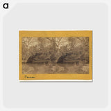 アートポストカード-Old Panama. Bridge on Porto Bello Road
 - エドワード マイブリッジ Postcard.