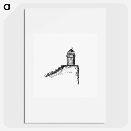 アートポスター-South Point, Cape of Good Hope
 - 大英図書館 Poster.