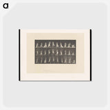 アートポストカード-Woman with Vase
 - エドワード マイブリッジ Postcard.