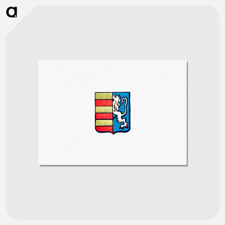 アートポストカード-Badge from Bretagne
 - 大英図書館 Postcard.